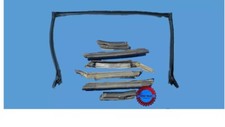 OEM 06-12 Mitsubishi Eclipse Convertible Top Complete Rubber Weatherstrip Kit
