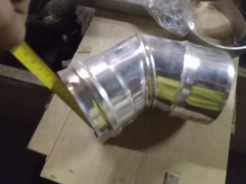 Coude inox 100 - coude, 45