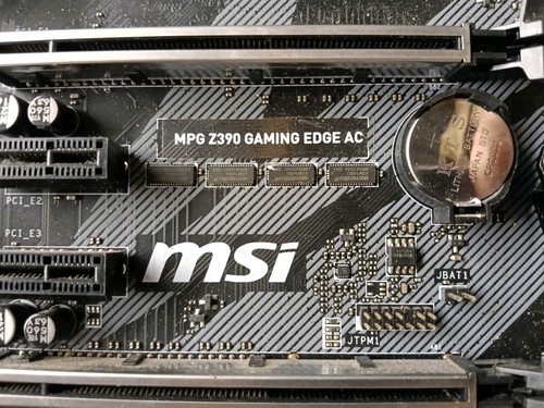 Carte mere msi mpg z390 - carte,