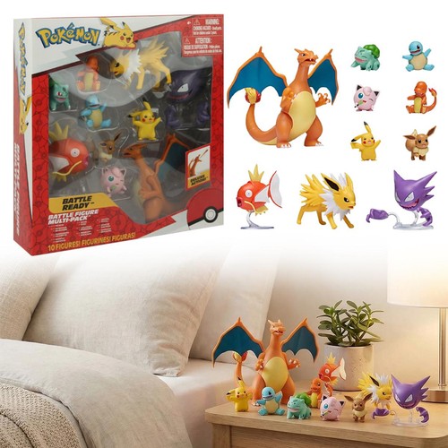 Set figurines pokemon battle - pokemon,