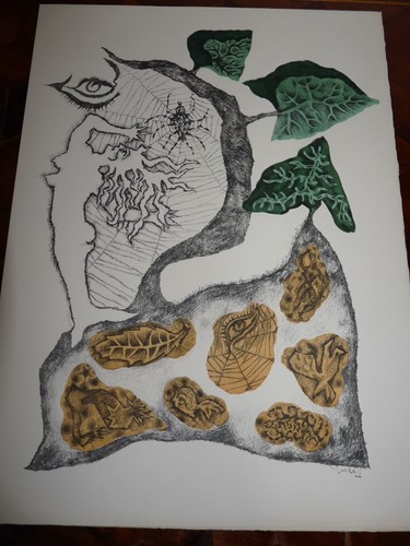 Rare lithographie originale - lithographie,