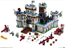 LEGO 70404 Castle: King's Castle Complete Build plus 2 minifigs