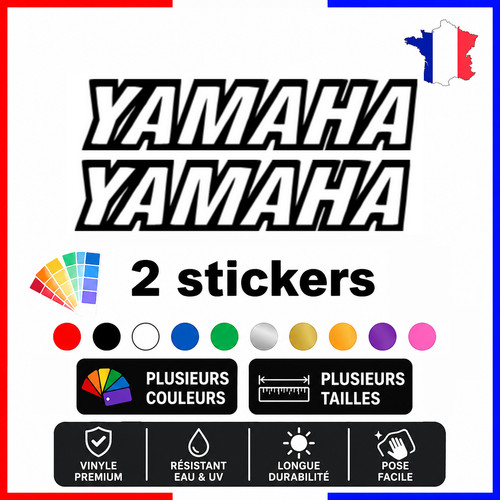 Lot stickers logo - de, yamaha