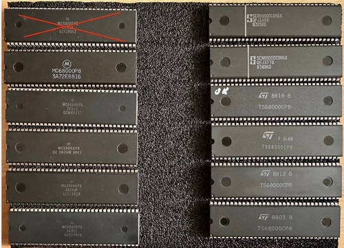 Cpu 68000 mc68000cp8 unité - 68000, 1