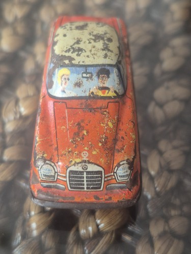Ancien jouet tole voiture - ancien,