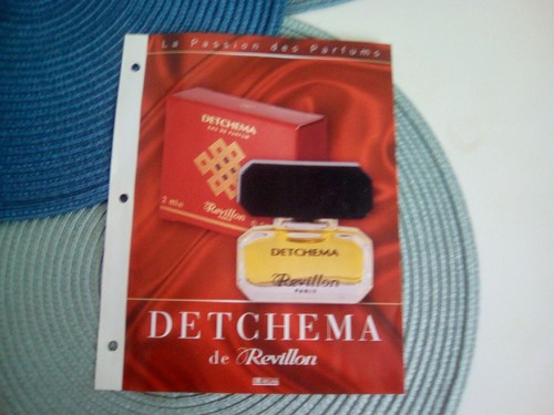Fiche passion des parfums - fiche,