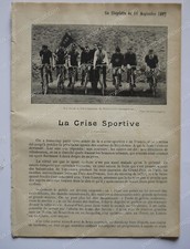 1897 Cyclisme Rare Revue LA