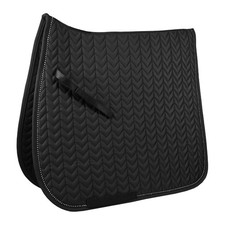 Equest Tapis de Selle Macro Flèche, Noir - Haute Qualité Coussin - Dr Cheval