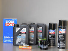 Kit de Maintenance Kawasaki W 800 Huile Filtre Bougie Chaîne Service Inspection