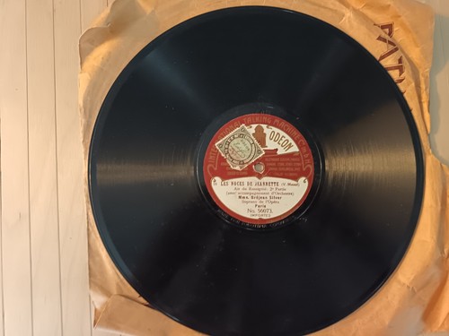 Disque tours odéon - 78,