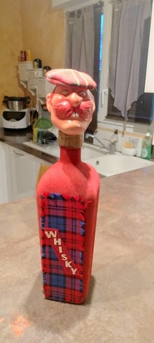 Bouteille vintage whisky - bouteille,