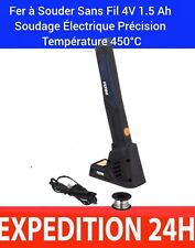 Fer à Souder Sans Fil 4V 1.5 Ah Soudage Électrique Précision Température 450°C