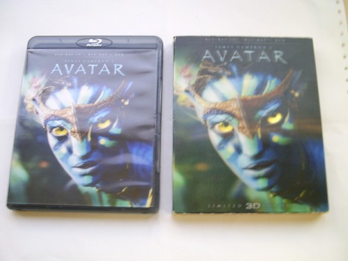 Avatar blu ray dvd - 3d,