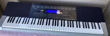Casio WK240 76-Key Electronic Keyboard Pre-owned W/power Supply Adaptor