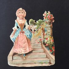 Chromo Ancien XIXè Découpis