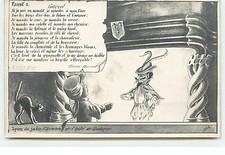 Pierre Rousset - Faust n°2 - Guignol - Lyon of the past Hotel Fireplace - 19255