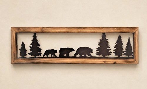 Unique rustic bear - unique,