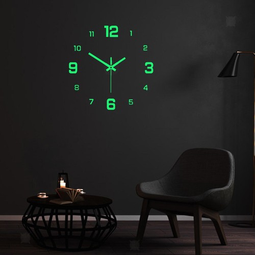 Horloge murale lumineuse sans - murale,