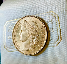 pièce or 20 francs suisse