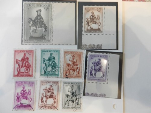 Lot timbres belges - lot,