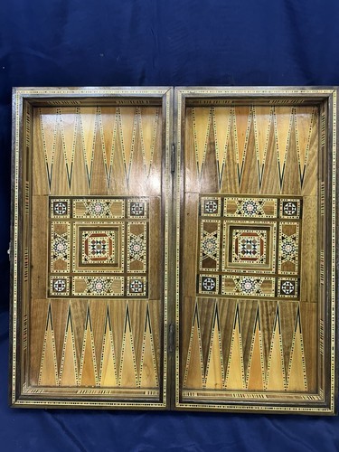 Ancien jeu dames - de, dames/backgammon