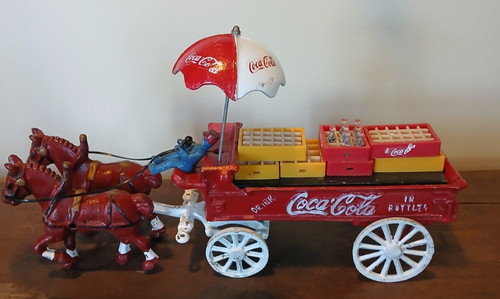 Vintage cast iron - iron, cola