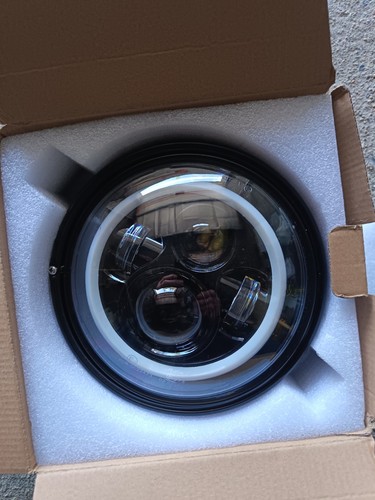 Phare moto led - phare,