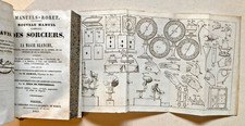 MANUEL des SORCIERS MAGIE BLANCHE RORET 1841 + LIVRE D'OR Eliphas Lévi 1842