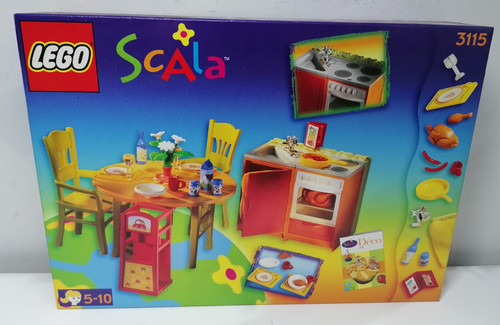 Lego scala 3115 kitchen - lego,
