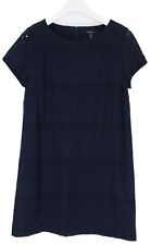 Robe GANT Femme US 12 Manches Courtes En Dentelle Brodée Midi Tunique