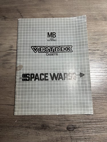 Notice space wars vectrex - vectrex, mb