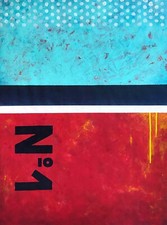 Peinture abstraite N°1 - Art contemporain signé déco murale graffiti street-art