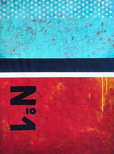 Peinture abstraite art - n°1,