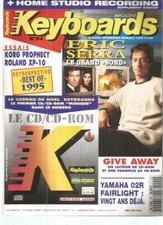 KEYBOARDS N°94 ERIC SERRA / KORG PROPHECY / YAMAHA 02R FAIRLIGHT / ROLAND XP-10
