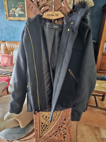 Manteau court lainage - en, zara
