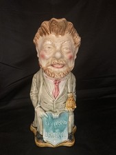 Vintage Pitcher En Barbotine