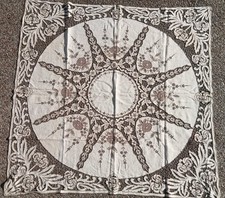 Tissu Nappe Ancienne 19 Ème