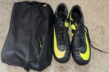 Nike Mercurial Superfly III Safari FG Black Boots Elite, Size US 10