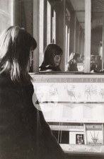 FRANCOISE HARDY Jukebox SEEBURG Reflet Miroir Candid Photo 1960s