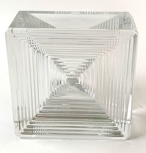 Val lambert double pyramid - st.,