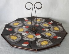 POET-LAVAL cheese platter (Drôme) umbrella shape (nice condition)
