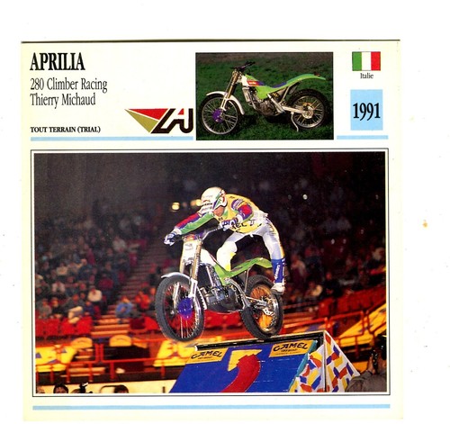 Fiche moto trial edito italie - fiche,