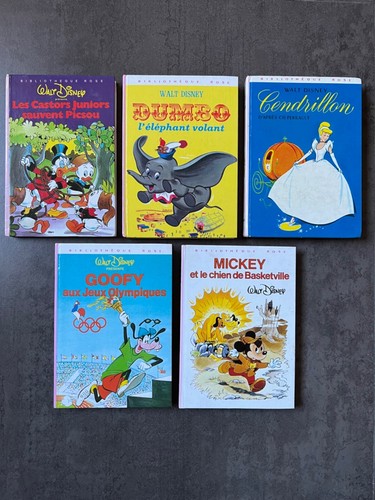 Lot livres walt disney - walt,