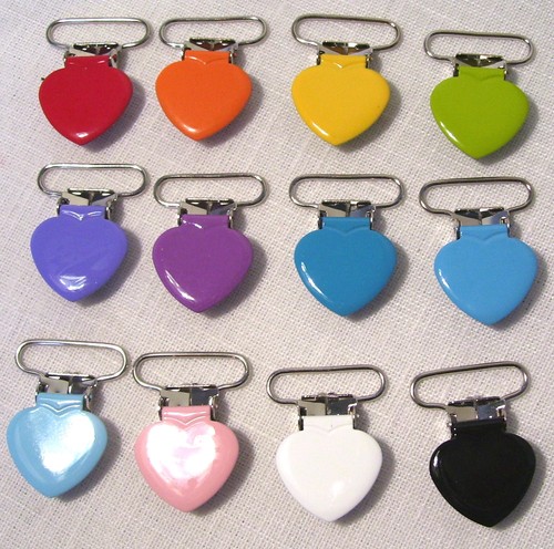 Clip pince bretelle crocodile - pince,