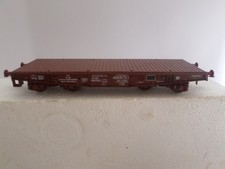 ROCO 46387 HO - heavy duty flat car tank carrier ep IV SNCF