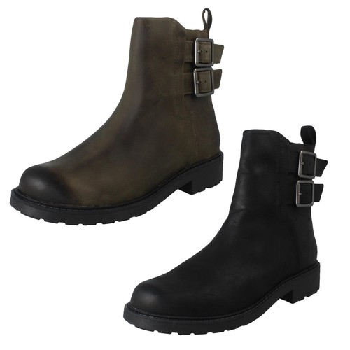 Bottes cuir glissière - À,