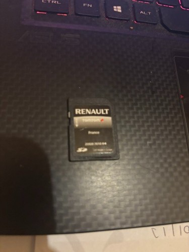 Carte gps renault - carte, sd