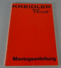 Montageanleitung Kreidler Florett LH, LF, RM, RMC, TM, RS, RSH, Mustang, Cross 