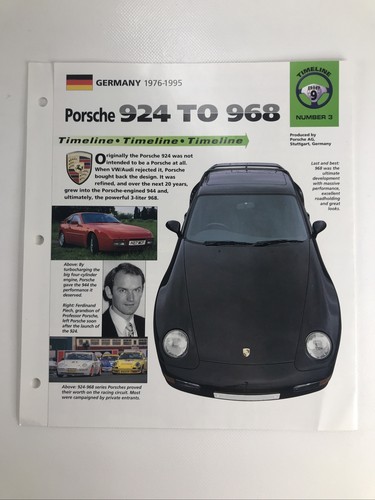 Porsche 924 968 information - porsche,