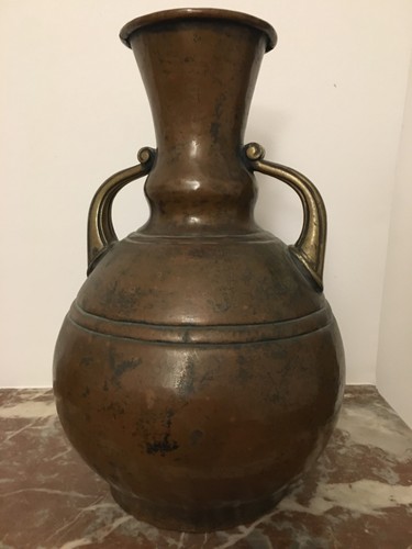 Ancien grand vase cuivre - vase,